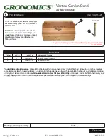 Gronomics VGS 33-23 Assembly Instruction preview