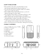 Предварительный просмотр 2 страницы Groov-e GV-DR01 Instruction Manual