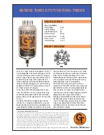 Preview for 1 page of Groove Tubes GT-5751M Specifications