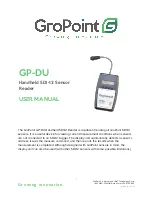 Предварительный просмотр 1 страницы GroPoint GP-DU SDI-12 User Manual