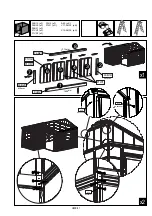 Preview for 51 page of Grosfillex ABRI DECO H20B Assembly Instructions Manual