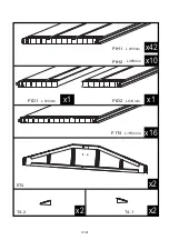 Preview for 9 page of Grosfillex ABRI DECO H7 Assembly Instructions Manual