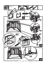 Preview for 61 page of Grosfillex BASIC HOME 11 Assembly Instructions Manual