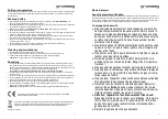 Предварительный просмотр 6 страницы grossag KA 8.17 Instructions For Use Manual