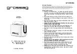 grossag TA 70.00 Instructions For Use Manual preview
