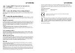 Preview for 9 page of grossag TA 70.00 Instructions For Use Manual