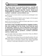 Preview for 16 page of Grossan Hydro Pulse User Instructions