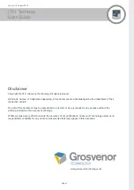 Предварительный просмотр 1 страницы Grosvenor IT31 User Manual