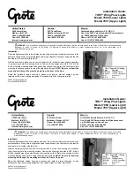 Grote TIR3 7856 Installation Manual preview