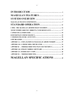 Preview for 2 page of Ground Control MAGELLAN MSS User Manual