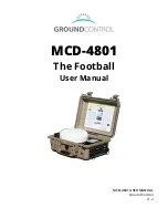 Ground Control MCD-4801 User Manual preview