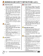 Preview for 3 page of Ground Hog HD99 Operator'S Manual