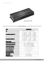 Preview for 3 page of Ground Zero GZHA MINI FIVE Owner'S Manual