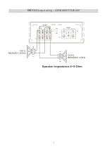 Предварительный просмотр 6 страницы Ground Zero GZHA MINI FOUR 24V Owner'S Manual