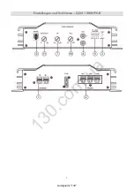 Preview for 4 page of Ground Zero GZIA 1.300HPX-B Owner'S Manual