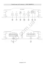 Preview for 6 page of Ground Zero GZIA 1.300HPX-B Owner'S Manual