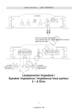 Preview for 20 page of Ground Zero GZIA 1.300HPX-B Owner'S Manual