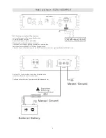 Предварительный просмотр 9 страницы Ground Zero GZIA 1.600HPX-II Owner'S Manual