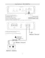 Предварительный просмотр 10 страницы Ground Zero GZIA 1.600HPX-II Owner'S Manual