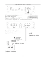 Предварительный просмотр 11 страницы Ground Zero GZIA 1.600HPX-II Owner'S Manual