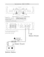 Предварительный просмотр 43 страницы Ground Zero GZIA 1.600HPX-II Owner'S Manual