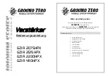 Ground Zero GZIA 2075HPX Owner'S Manual preview