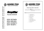 Preview for 8 page of Ground Zero GZIA 2075HPX Owner'S Manual