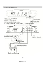 Preview for 12 page of Ground Zero GZIA 2130HPX Owner'S Manual