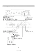 Preview for 15 page of Ground Zero GZIA 2130HPX Owner'S Manual