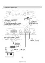 Preview for 16 page of Ground Zero GZIA 2130HPX Owner'S Manual