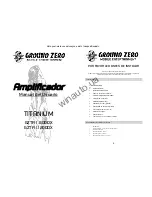 Предварительный просмотр 31 страницы Ground Zero GZTA 1.800DX User Manual