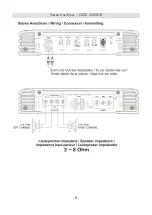 Предварительный просмотр 9 страницы Ground Zero GZTA 2155X-B Owner'S Manual