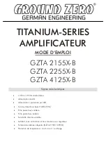 Предварительный просмотр 51 страницы Ground Zero GZTA 2155X-B Owner'S Manual