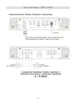 Предварительный просмотр 72 страницы Ground Zero GZTA 2155X-B Owner'S Manual