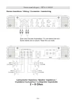 Предварительный просмотр 76 страницы Ground Zero GZTA 2155X-B Owner'S Manual