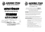 Ground Zero GZTA 4.24VDC Owner'S Manual preview