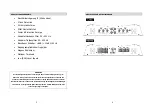 Предварительный просмотр 2 страницы Ground Zero GZTA 4.24VDC Owner'S Manual