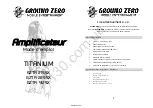 Preview for 20 page of Ground Zero GZTA 4125X User Manual