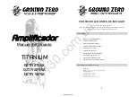 Preview for 37 page of Ground Zero GZTA 4125X User Manual