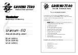 Preview for 17 page of Ground Zero GZUA 2125SQ Owner'S Manual