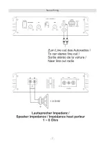 Preview for 7 page of Ground Zero Iridium GZIA 1.1000DX-II Owner'S Manual