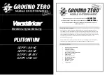 Ground Zero PLUTONIUM GZPA 1.10K-HC Owner'S Manual preview