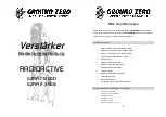 Preview for 1 page of Ground Zero Radioactive 2.360G Owner'S Manual