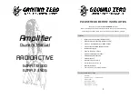 Preview for 9 page of Ground Zero Radioactive 2.360G Owner'S Manual