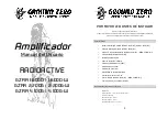 Preview for 11 page of Ground Zero RADIOACTIVE GZRA 1.600D Owner'S Manual