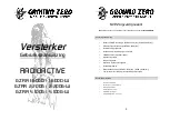 Preview for 21 page of Ground Zero RADIOACTIVE GZRA 1.600D Owner'S Manual