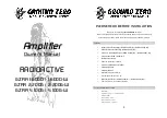 Preview for 41 page of Ground Zero RADIOACTIVE GZRA 1.600D Owner'S Manual