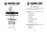 Ground Zero TITANIUM GZTA 5120X Owner'S Manual preview