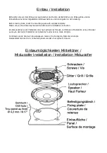 Preview for 4 page of Ground Zero TITANIUM Series Owner'S Manual