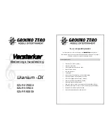 Предварительный просмотр 22 страницы Ground Zero Uranium -DX GZUA 2250DX Owner'S Manual